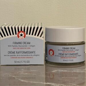First Aid Beauty FAB Firming Cream w Peptides, Niacinamide & Collagen 1.7 Fl Oz